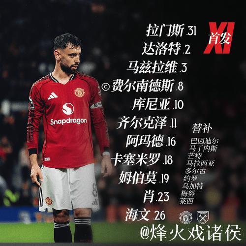 英超：达洛特建功 曼联1-1战平西汉姆联近5轮仅取1胜